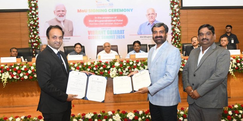 Unity Cement participating in Vibrant Gujarat event