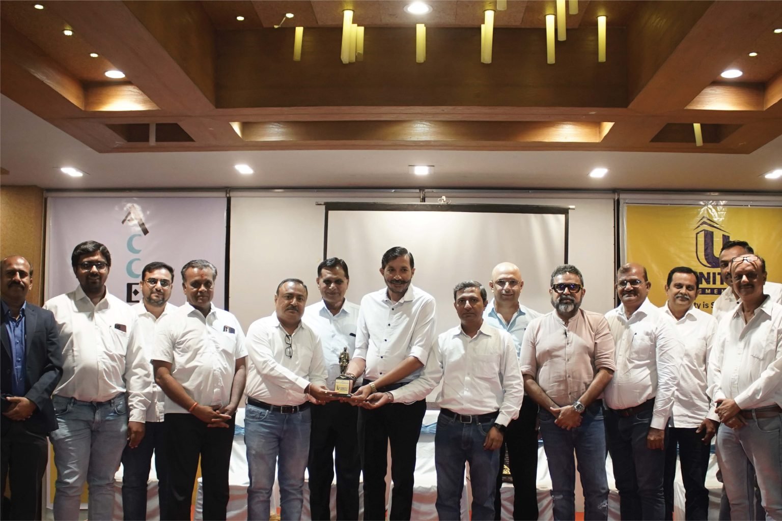 Unity Cement celebrating Engineers Day with industry professionals