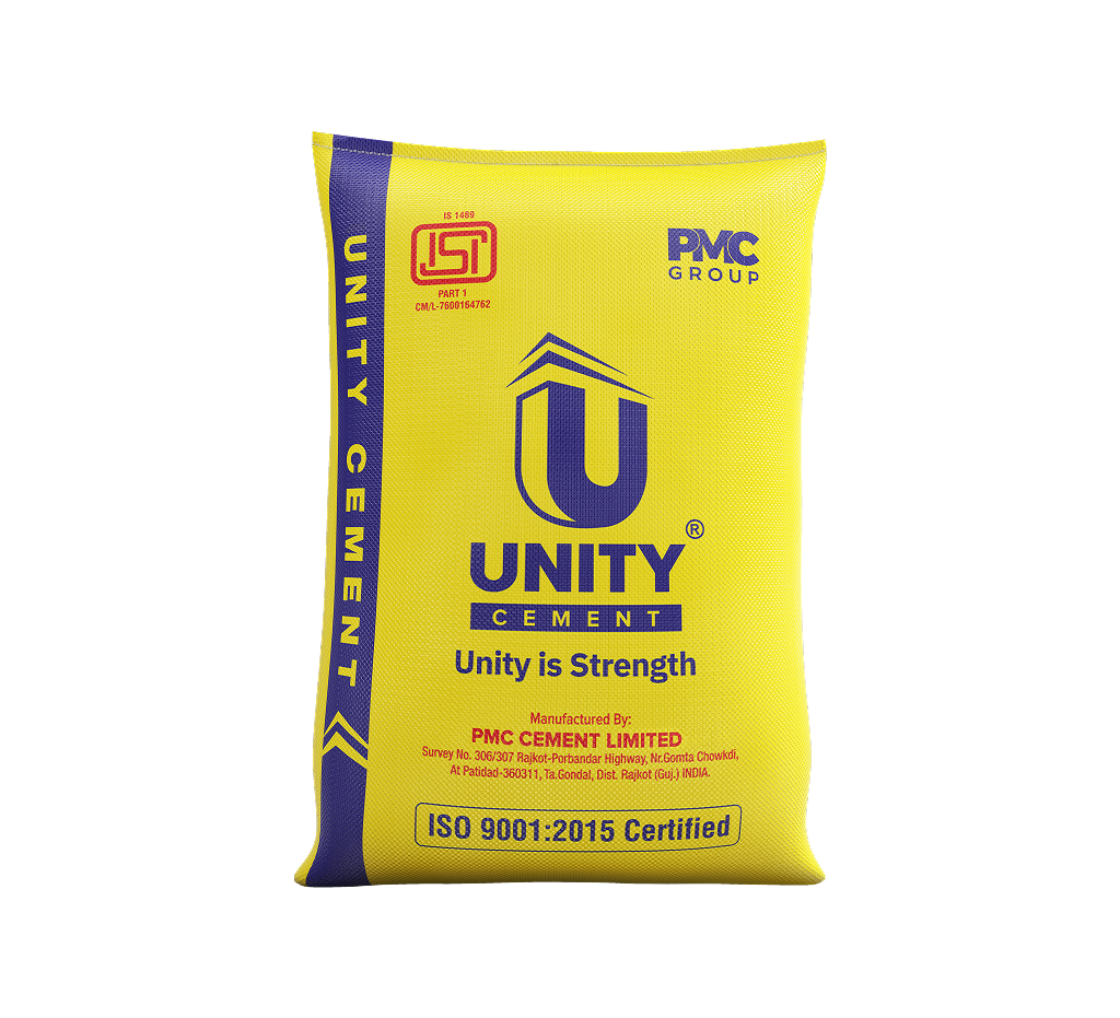 Unity PPC cement bag for durable and weather-resistant construction